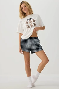 Plaid PJ Shorts