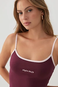 Organic Cotton PJ Tank Top