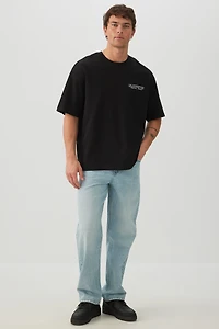 T-shirt ample graphique