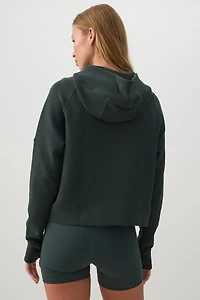 camactive™ Waffle knit Boxy Zip Up Jacket