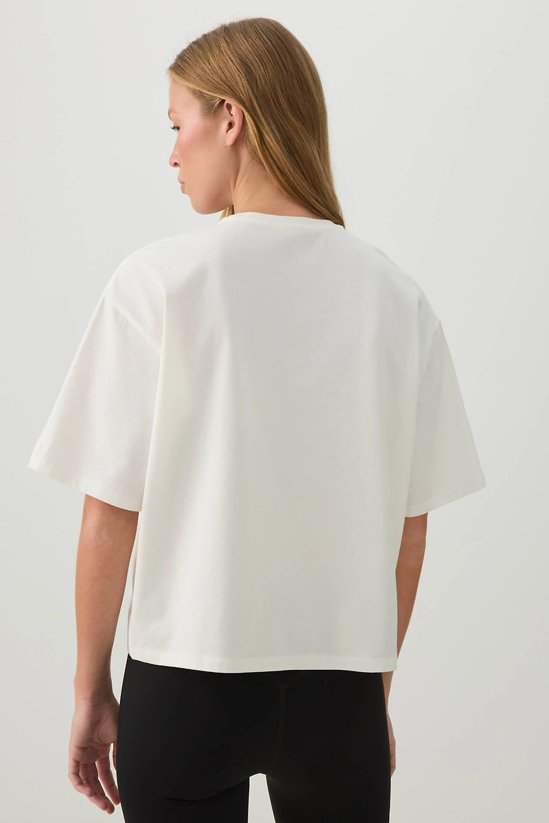 T-shirt carré camactive™ en coton Pima