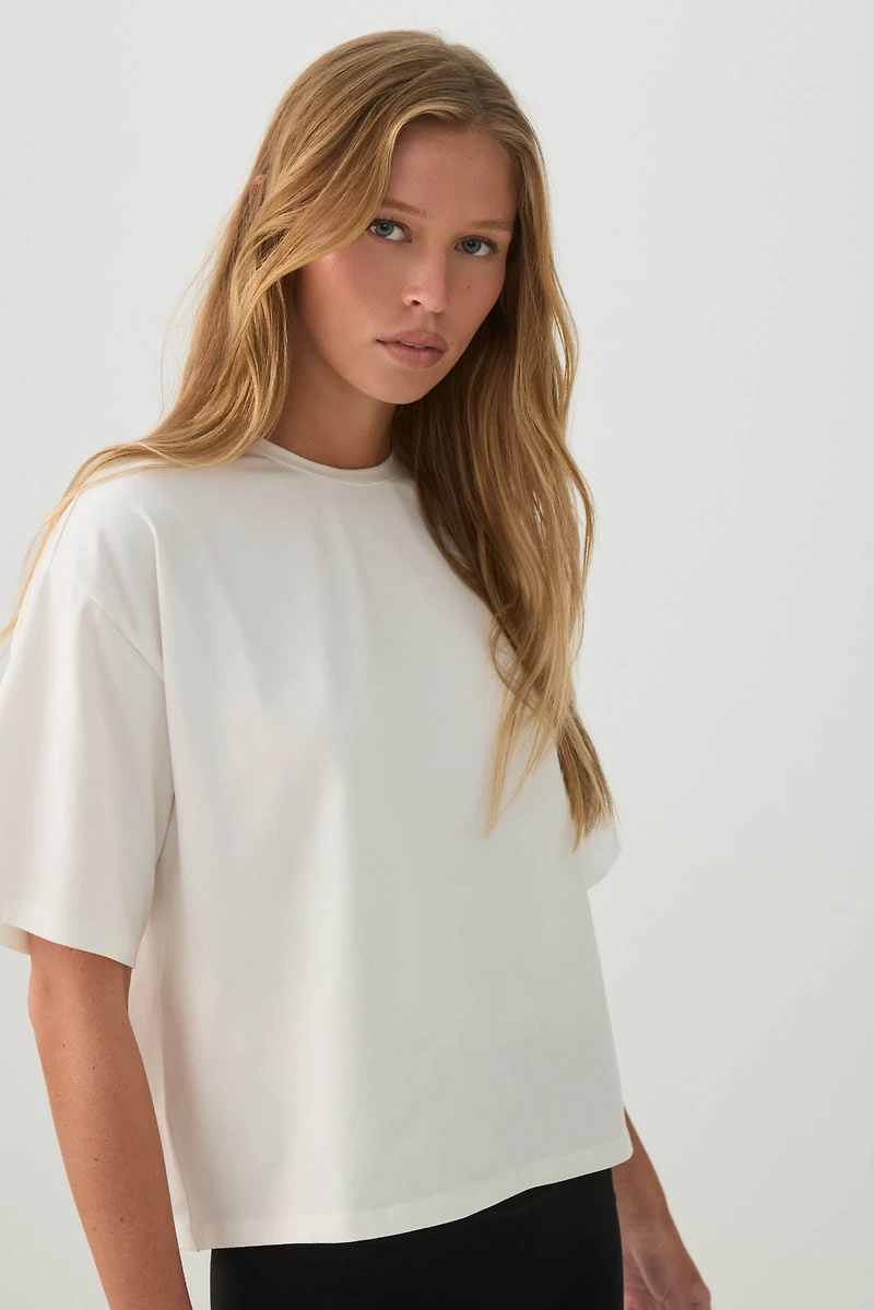 T-shirt carré camactive™ en coton Pima