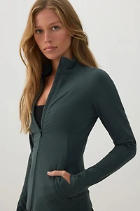 Veste légère ajustée à glissière camactive