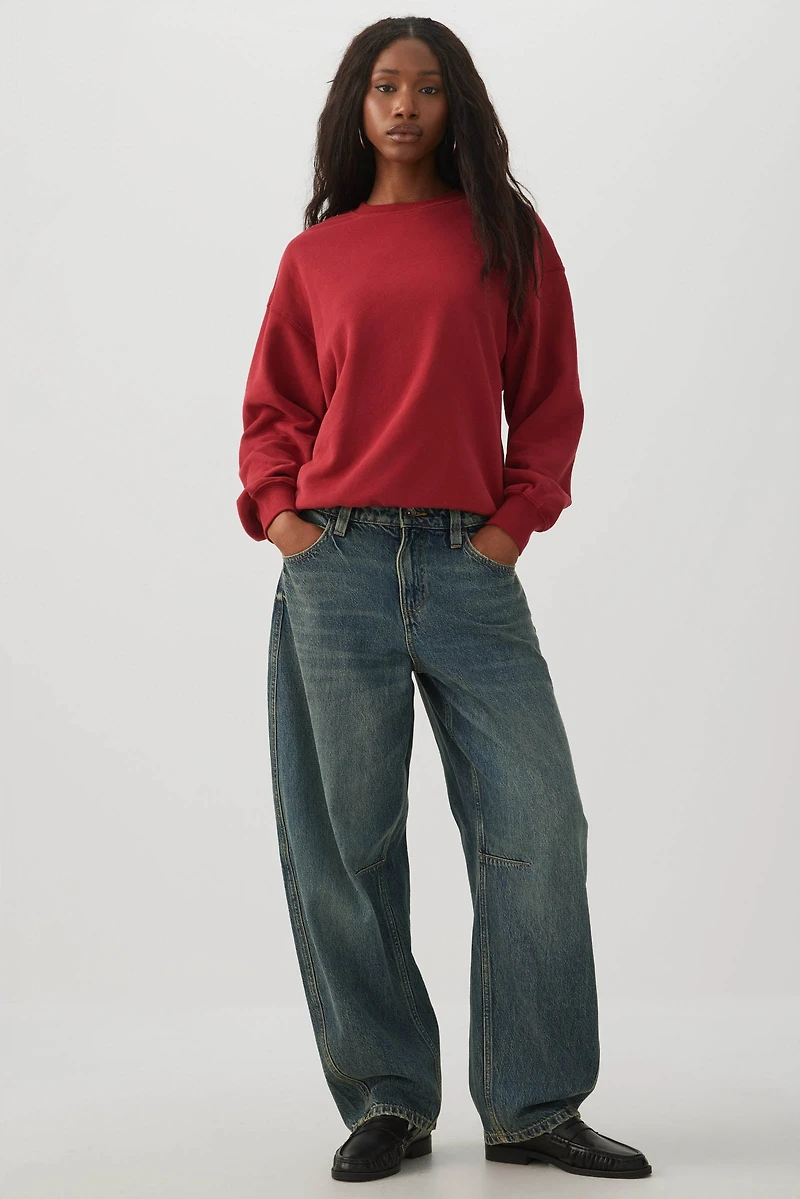 MADESOFT™ Fleece Crew Neck Sweatshirt