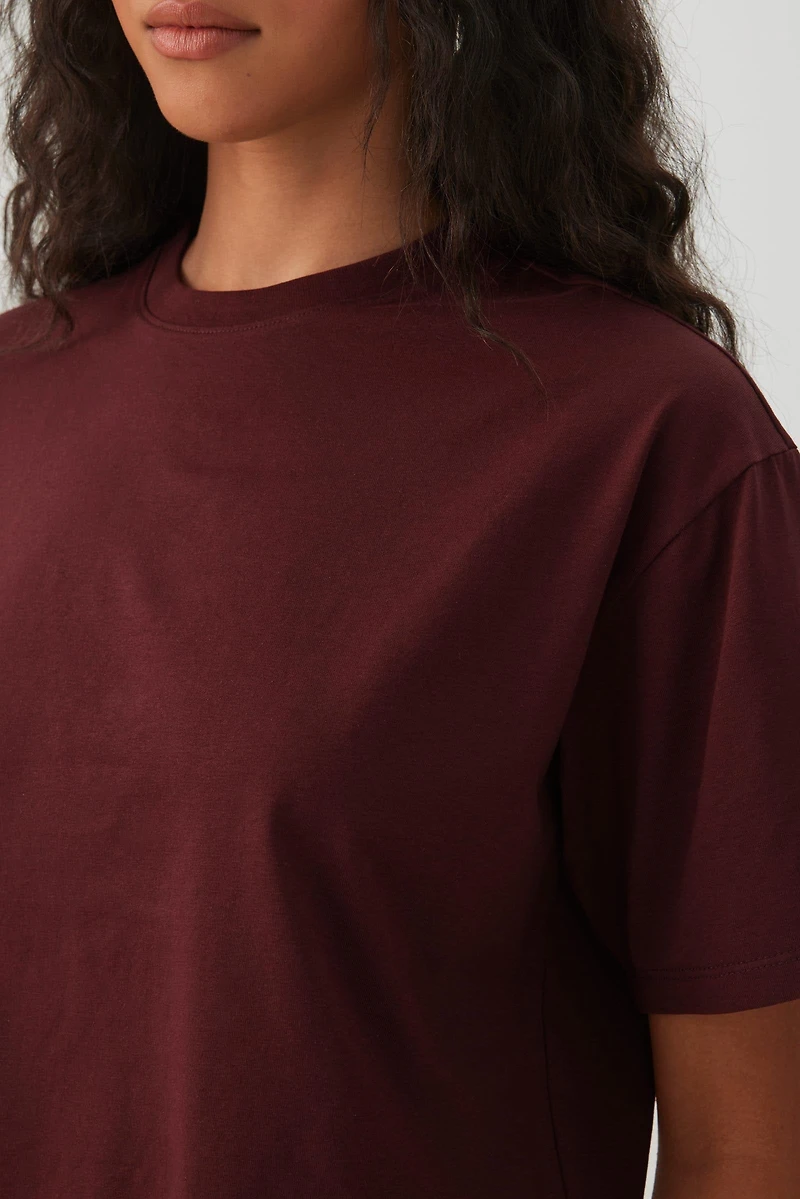BASICORE™ Boxy Cropped T-Shirt