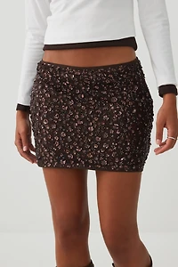 Beaded Micro Skirt