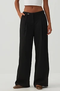 Pantalon habillé à jambe large