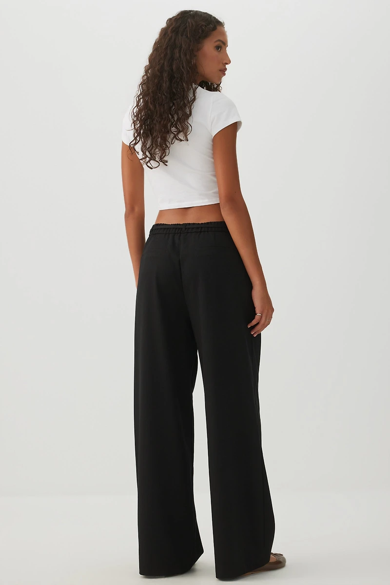 Tailored Wide Leg Pants