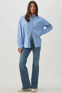 Chemise ample à rayures