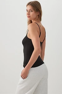 Camisole courte col dégagé SMOOTHCORE