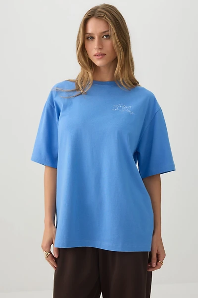 Graphic Print Oversized T-Shirt
