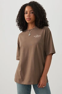 Graphic Print Oversized T-Shirt