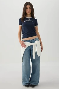 Graphic Crew Neck T-Shirt