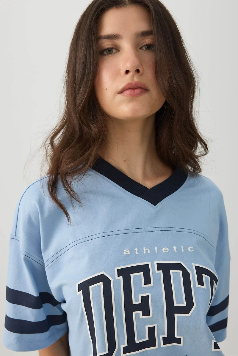 Graphic Print Boxy T-Shirt