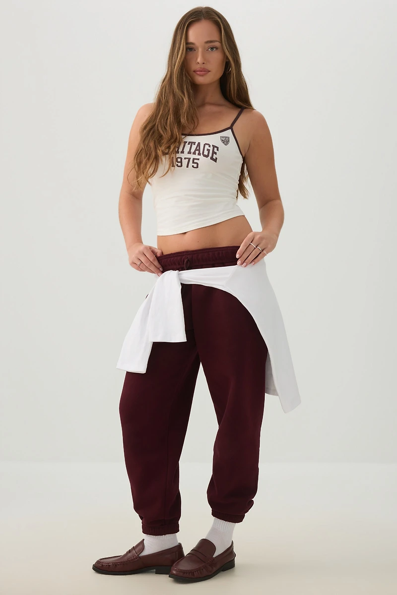 Graphic Scoop Neck Tank Top