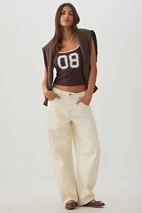 Camisole à col rond graphique