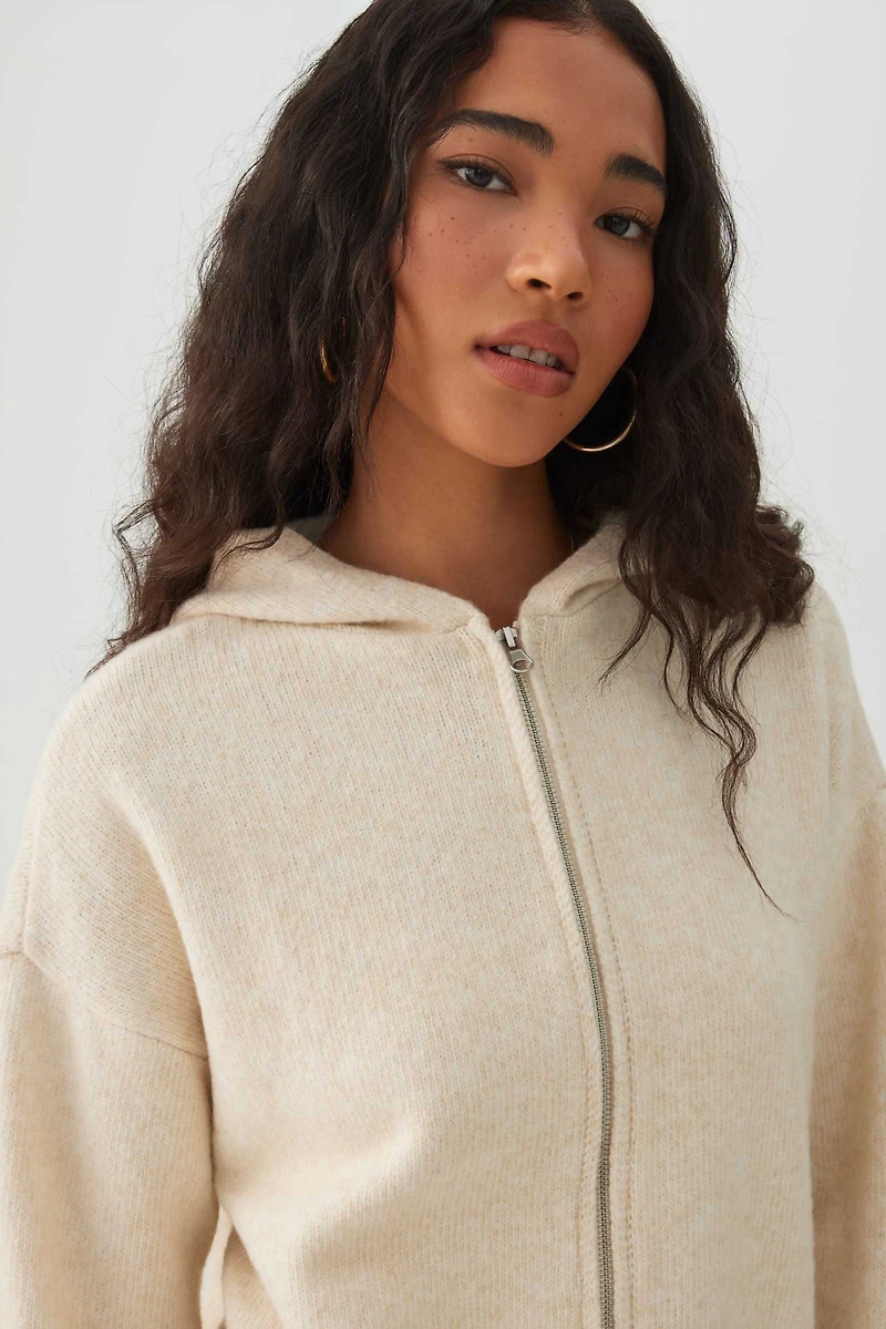Oversized Zip-Up Hoodie