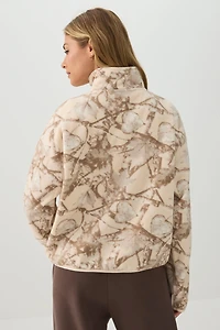 Polar Fleece Quarter Zip Sweatshirt