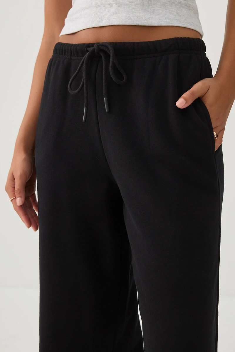 Pantalon à jambe large Molleton MADESOFT