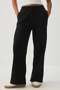 Pantalon à jambe large Molleton MADESOFT