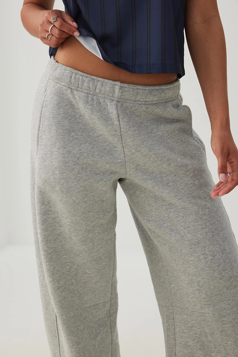 MADESOFT™ Fleece Barrel Leg Sweatpants
