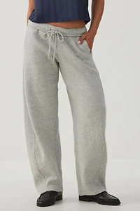 MADESOFT™ Fleece Barrel Leg Sweatpants