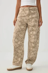 The Indie Fit High Rise Barrel Pants