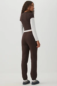 Pantalon coupe ajustée Molleton MADESOFT™