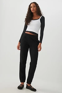 Pantalon coupe ajustée Molleton MADESOFT