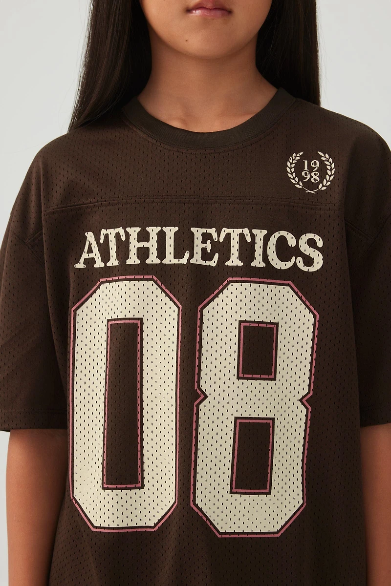 T-shirt sport en maille
