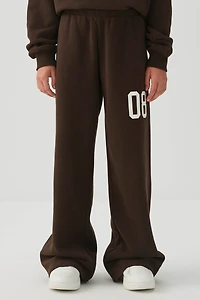 Pantalon à jambe large graphique Molleton MADESOFT