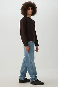 Boxy Chenille Knit Sweater