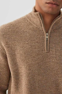 Super Soft Quarter Zip Sweater