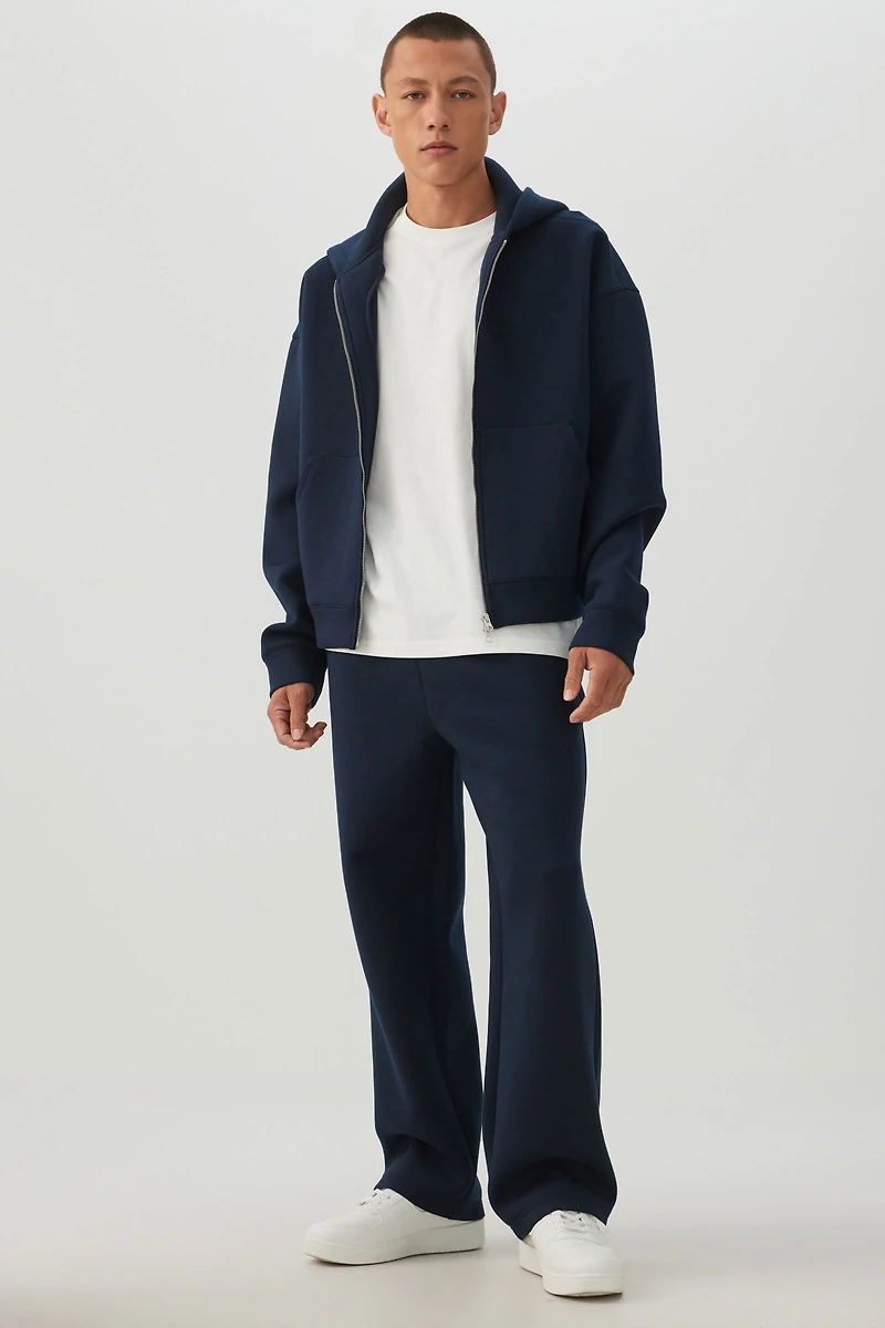 Straight Leg Double Knit Pants