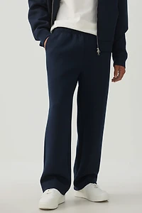 Straight Leg Double Knit Pants