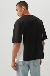 Crew Neck Graphic T Shirt