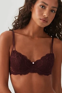 Soutien-gorge balconnet en dentelle