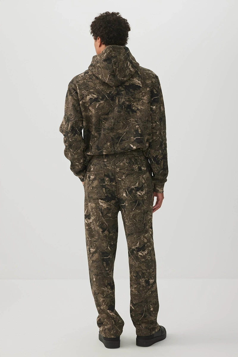 MADESOFT™ Fleece Foliage Straight Leg Sweatpants