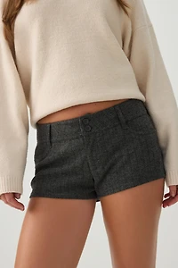 Chevron Knit Micro Shorts