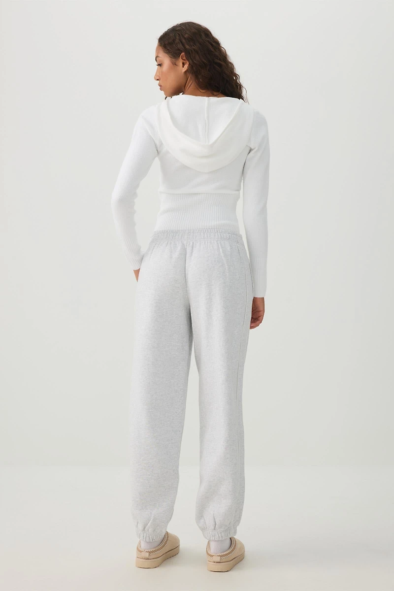 Pantalon de jogging en molleton à passepoils