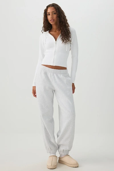 Pantalon de jogging en molleton à passepoils