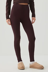 Legging sans coutures avec intérieur bross