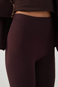 Legging sans coutures avec intérieur bross