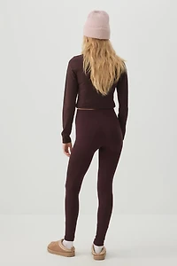 Legging sans coutures avec intérieur bross