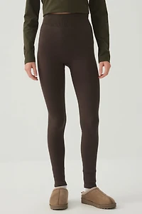 Faux Fur Lined Seamless Leggings