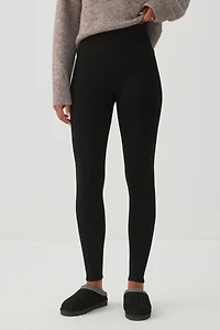 Faux Fur Lined Seamless Leggings