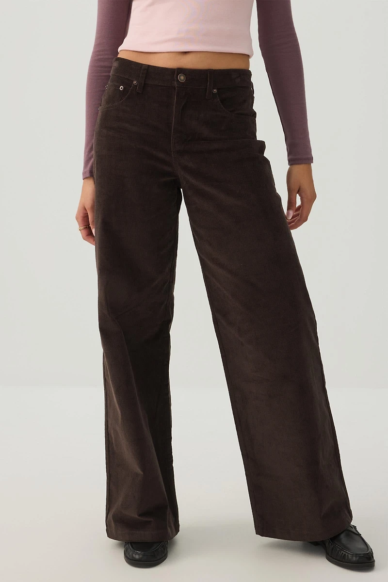 The Legacy Fit Wide Leg Corduroy Pants