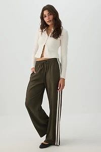 Cropped Brushed Rib Cardigan
