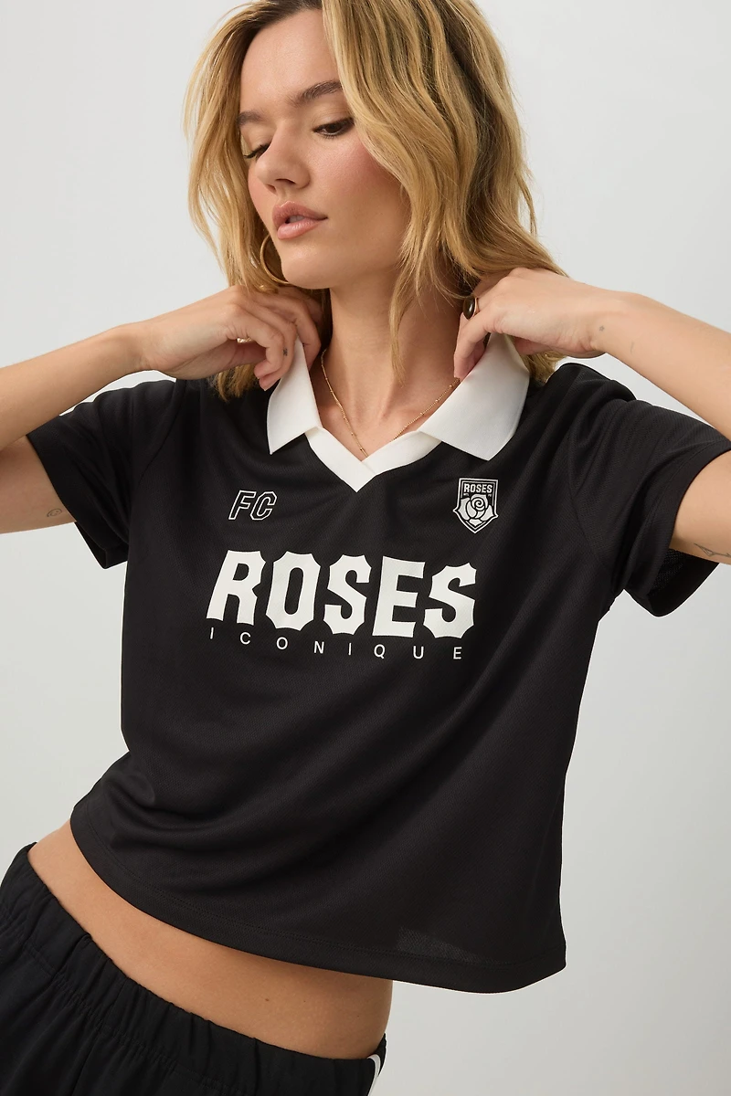 T-shirt col Johnny Ardene x Roses FC