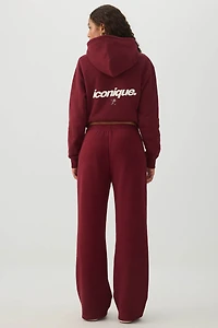 Pantalon à jambe droite en Molleton MADESOFT™ Ardene x Roses FC